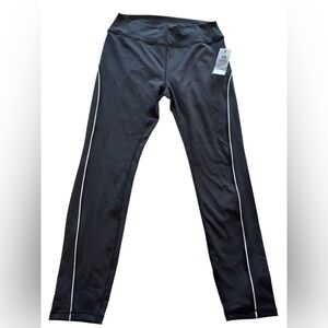 Mono B Black Active Leggings- Size L |NWT